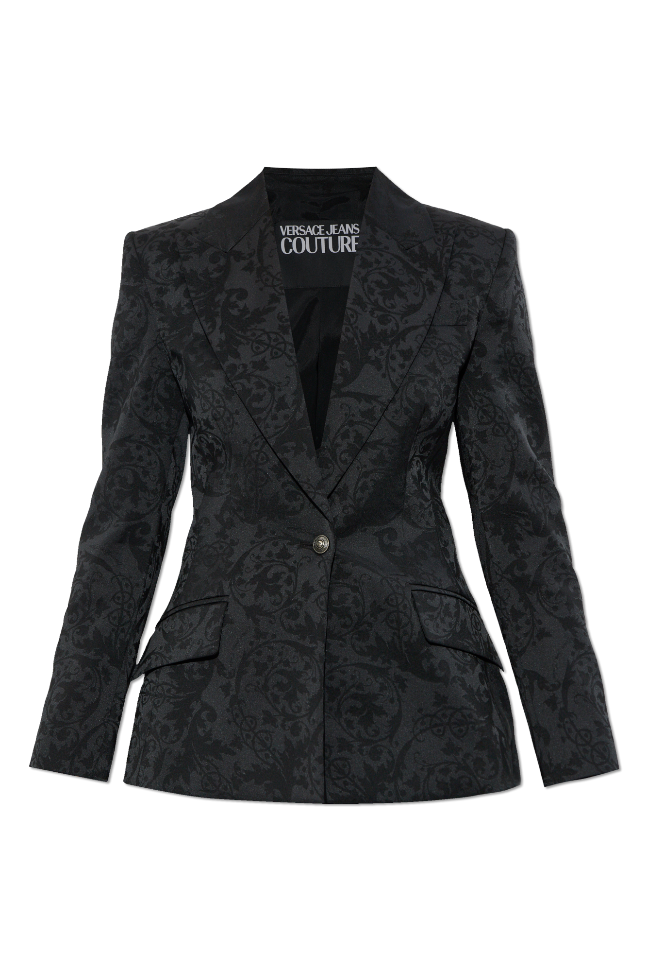 VERSACE JEANS COUTURE ナイロン　フルジップ　ベスト　XL NWOT Designer Versace Jeans Couture Piece N. 000198 Women's